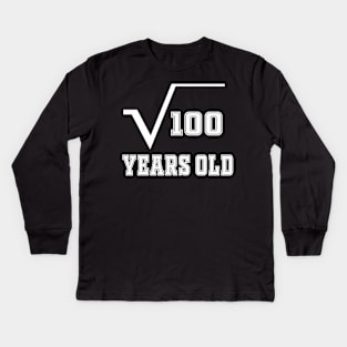 10 years old birthday Kids Long Sleeve T-Shirt